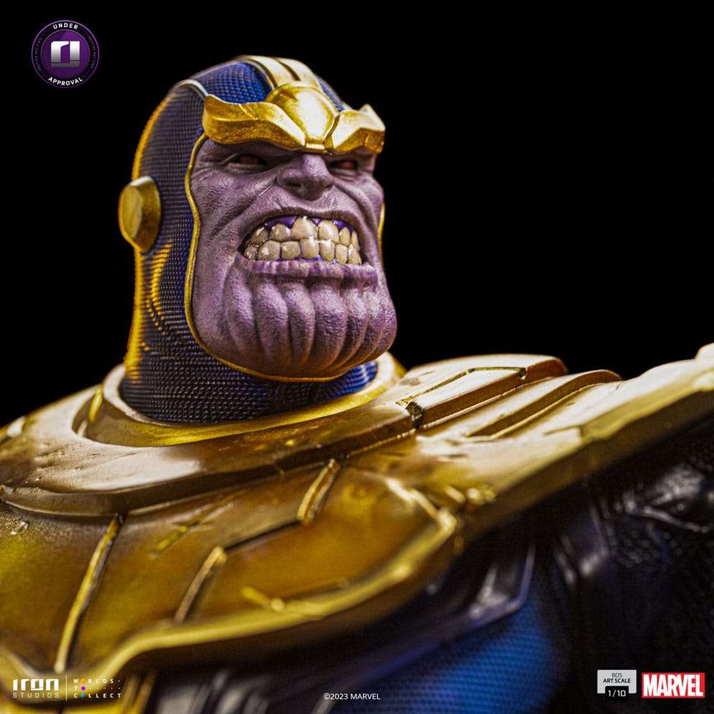 Iron Studios Marvel BDS Art Scale Statue 1/10 Thanos Infinity Gaunlet Diorama 30 cm in Malta | LAB7