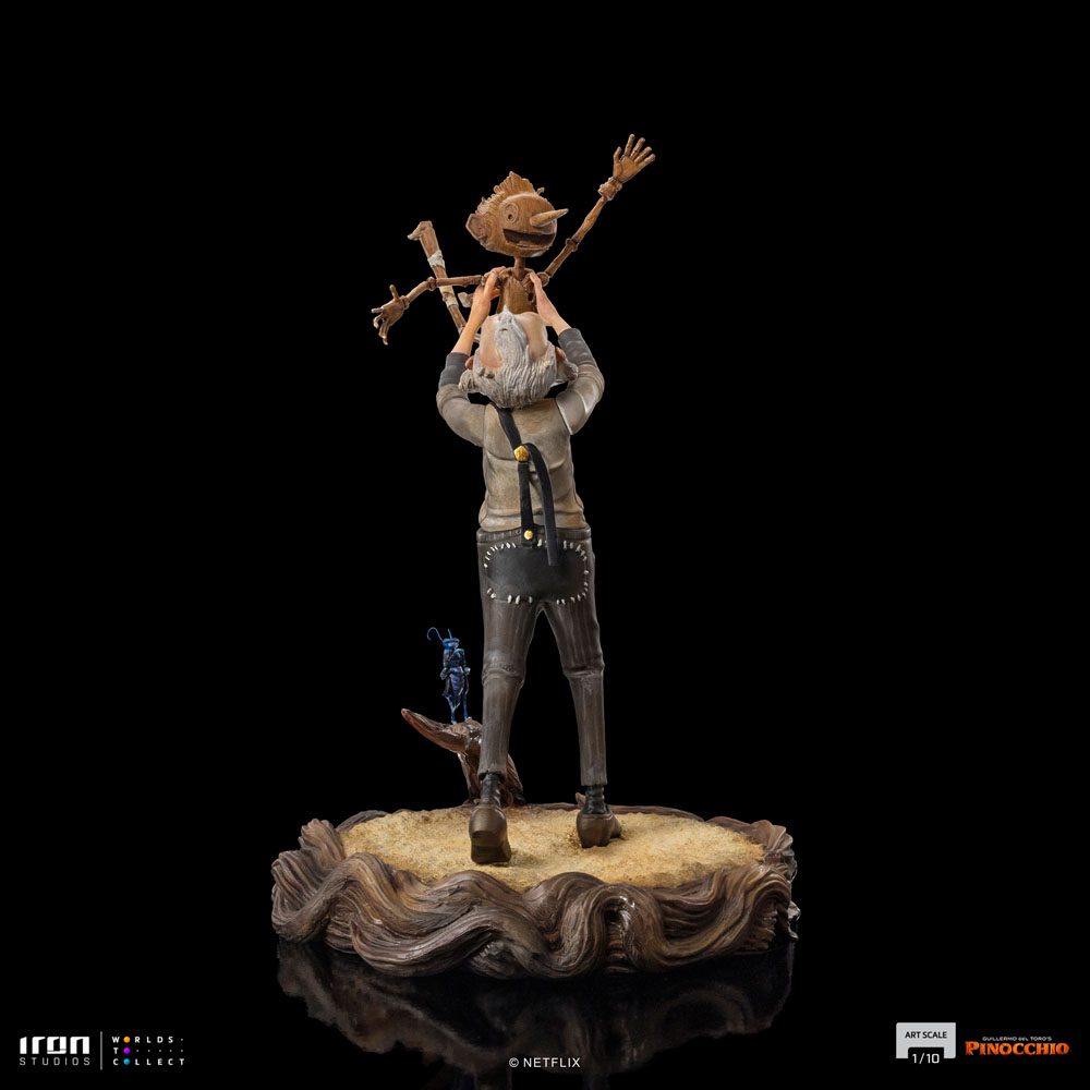 Iron Studios Pinocchio Art Scale Statue 1/10 Gepeto & Pinocchio 23 cm in Malta | LAB7