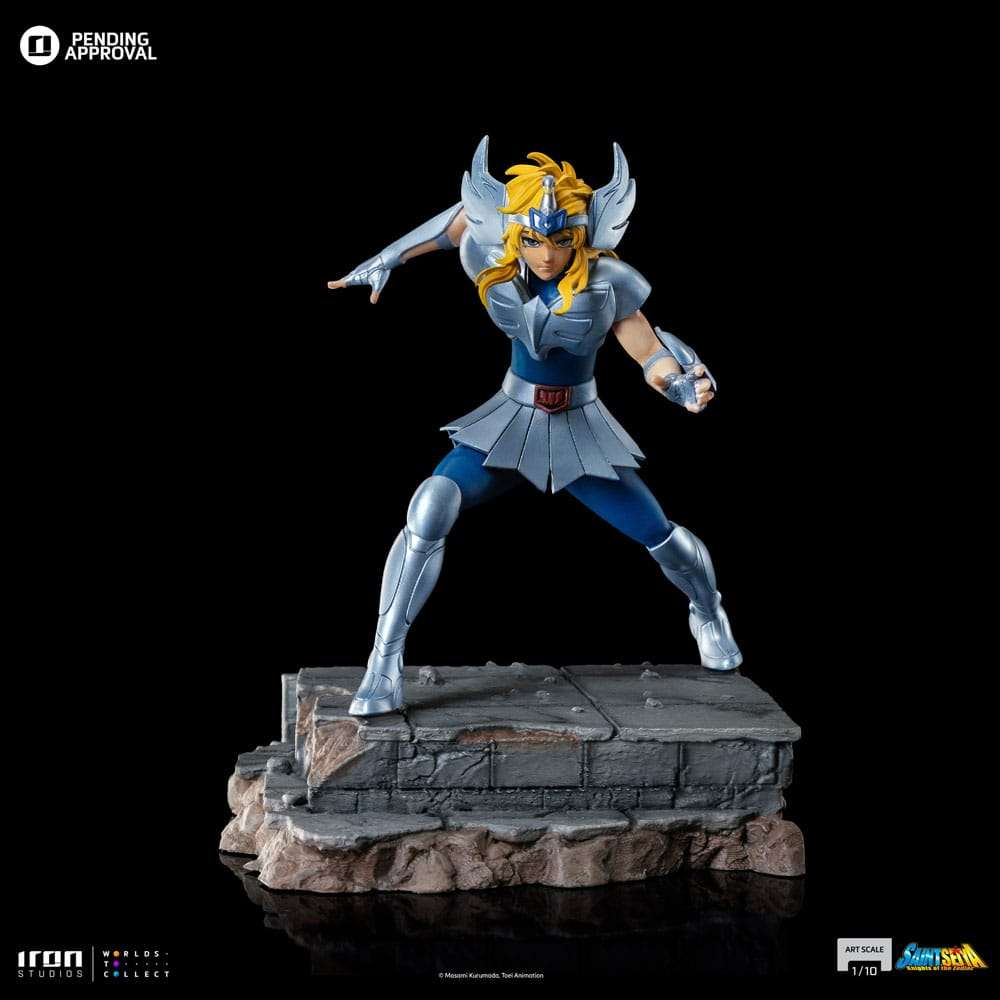 Iron Studios Saint Seiya Scale Statue 1/10 Cygnus Hyoga 19 cm in Malta | LAB7