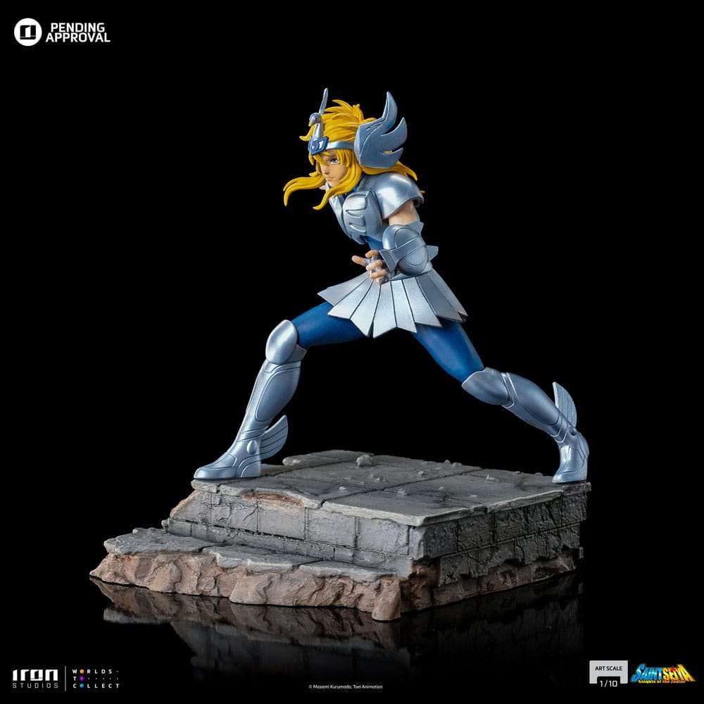 Iron Studios Saint Seiya Scale Statue 1/10 Cygnus Hyoga 19 cm in Malta | LAB7