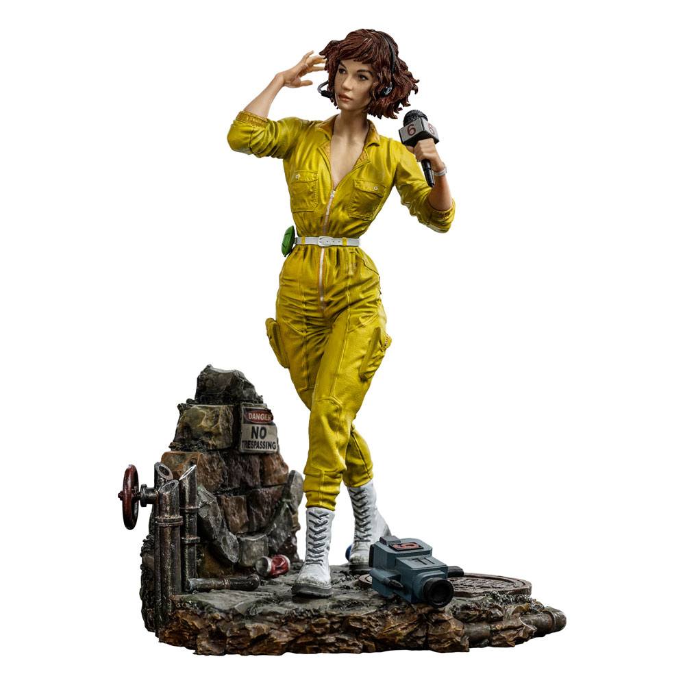 Iron Studios Teenage Mutant Ninja Turtles Art Scale Statue 1/10 April O'Neal in Malta | LAB7