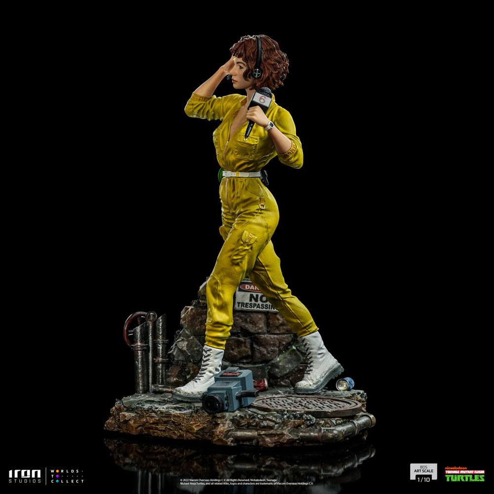 Iron Studios Teenage Mutant Ninja Turtles Art Scale Statue 1/10 April O'Neal in Malta | LAB7