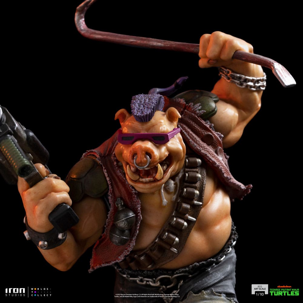 Iron Studios Teenage Mutant Ninja Turtles BDS Art Scale Statue 1/10 Bebop in Malta | LAB7