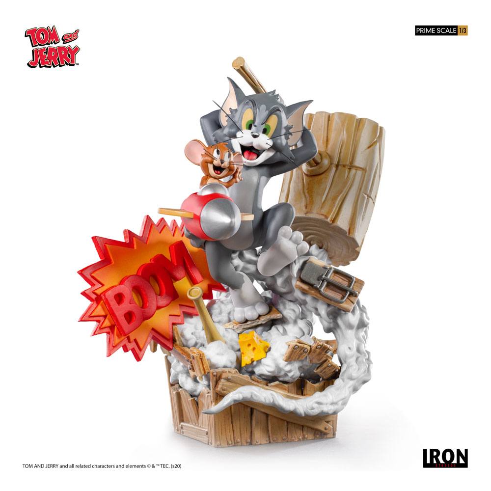Iron Studios Tom & Jerry Prime Scale 1/3 Statue by Iron Studios in Malta | LAB7