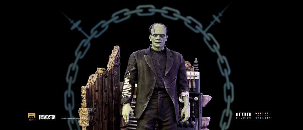 Iron Studios Universal Monsters Deluxe Art Scale Statue 1/10 Frankenstein Monster in Malta | LAB7