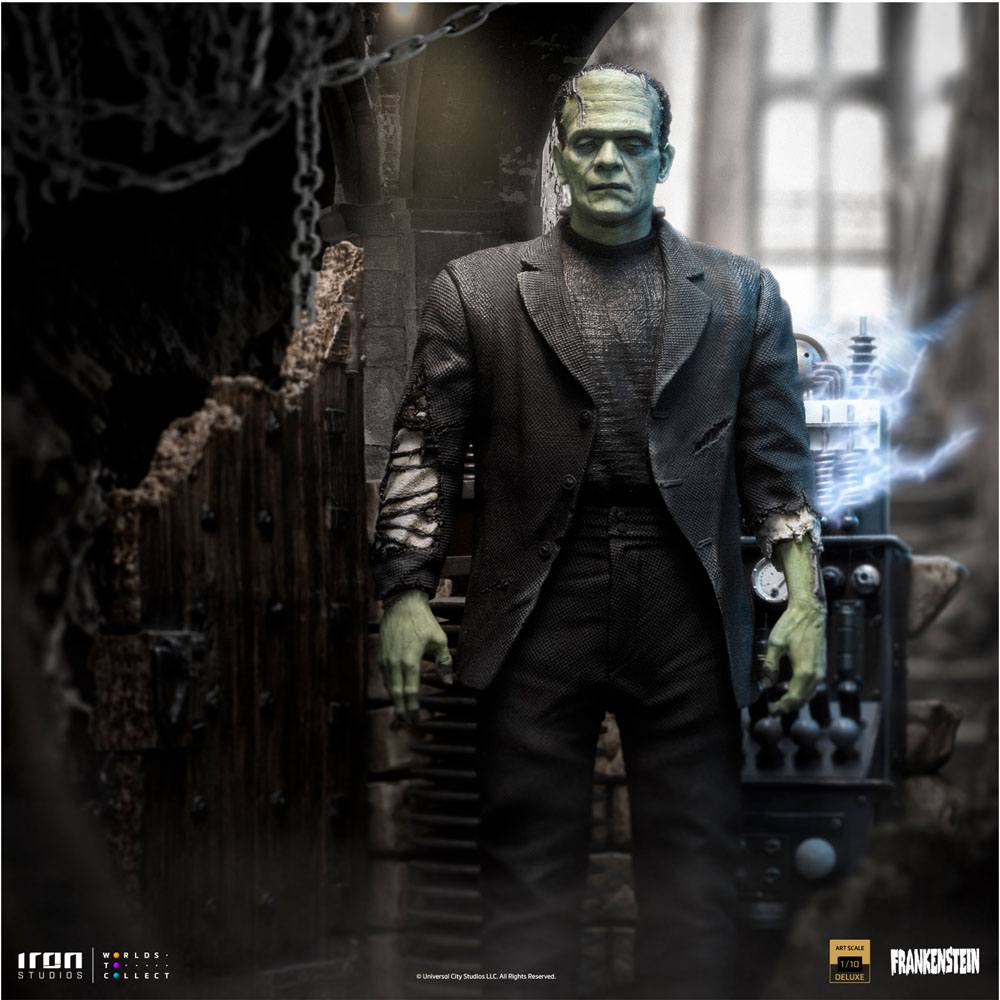 Iron Studios Universal Monsters Deluxe Art Scale Statue 1/10 Frankenstein Monster in Malta | LAB7