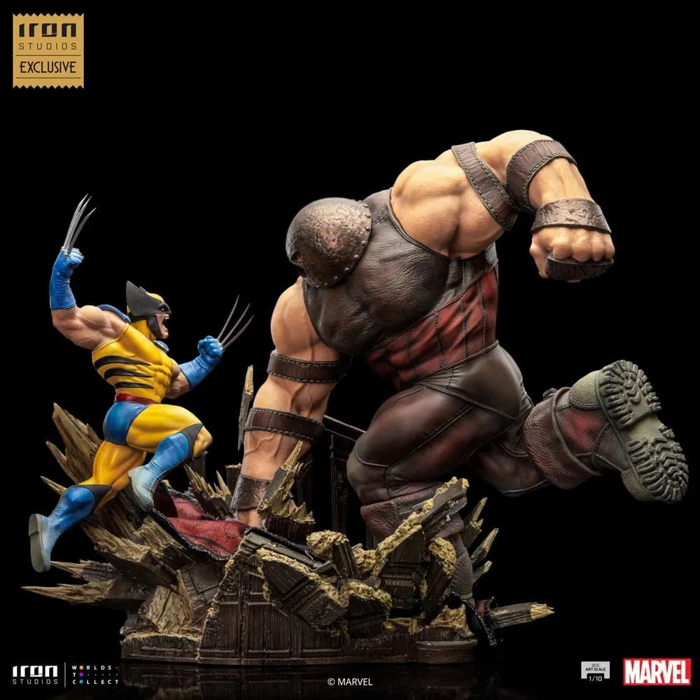 Iron Studios Wolverine vs Juggernaut Art Scale 1/10 Statue EU Exclusive in Malta | LAB7