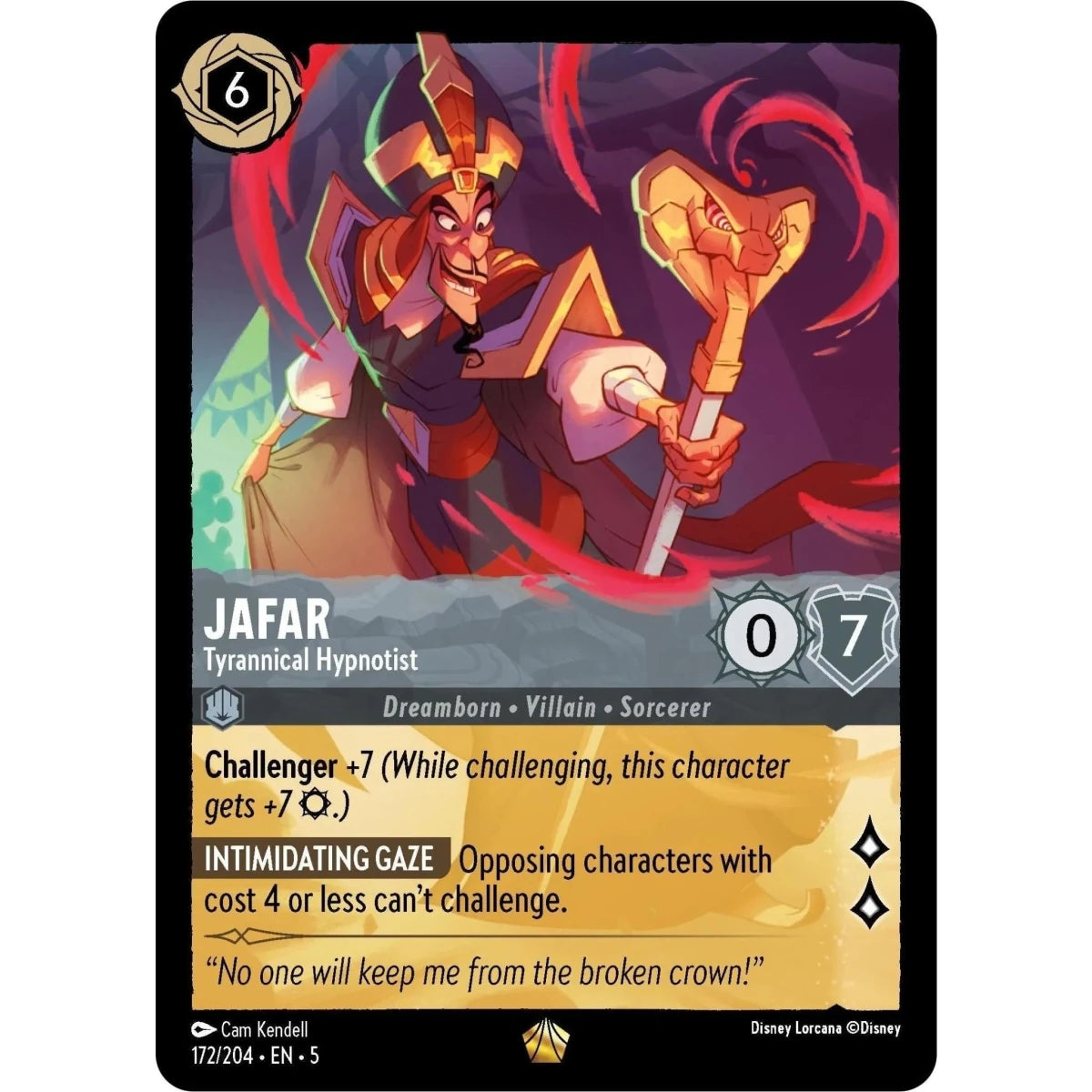 Jafar - Tyrannical Hypnotist (172/204) (Shimmering Skies) in Malta | LAB7