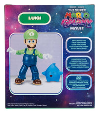 Jakks Pacific The Super Mario Galaxy Movie Luigi 13cm Action Figure