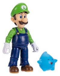 Jakks Pacific The Super Mario Galaxy Movie Luigi 13cm Action Figure