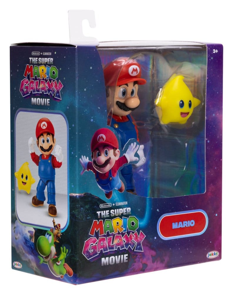 Jakks Pacific The Super Mario Galaxy Movie Mario 13cm Action Figure