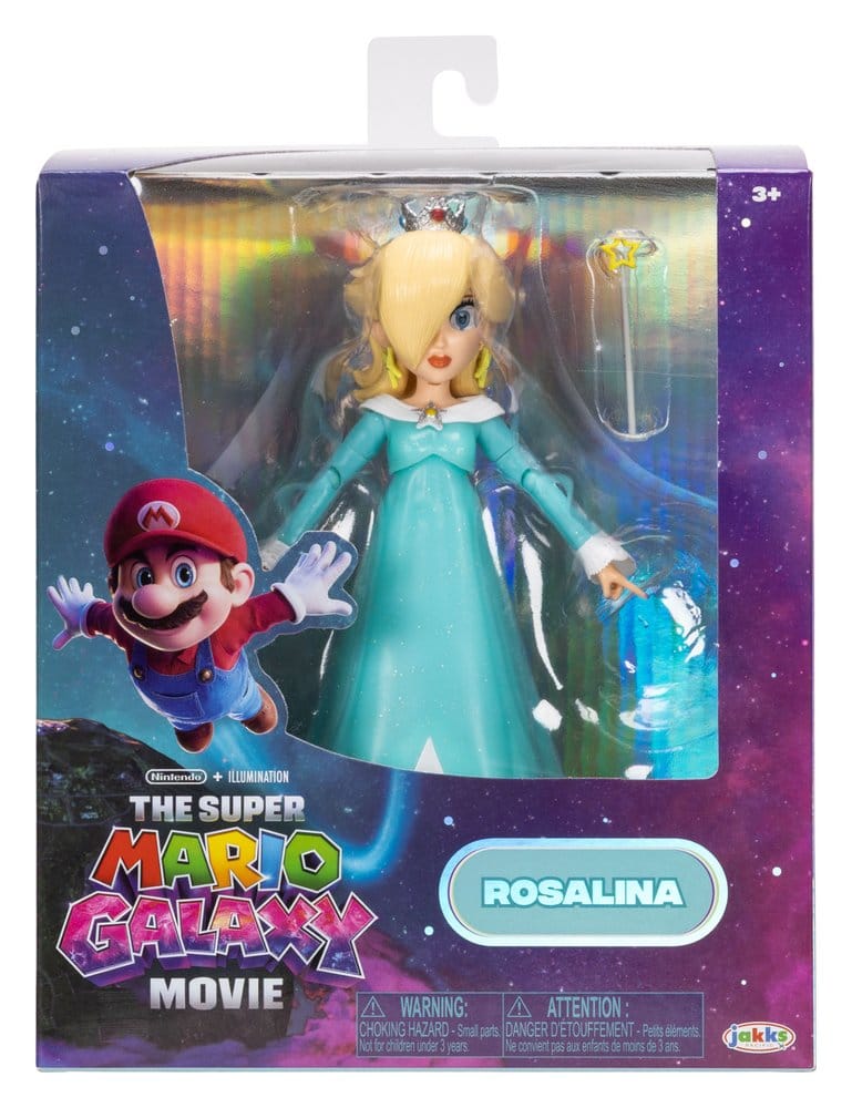 Jakks Pacific The Super Mario Galaxy Movie Rosalina 13cm Action Figure