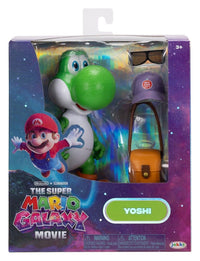 Jakks Pacific The Super Mario Galaxy Movie Yoshi 13cm Action Figure