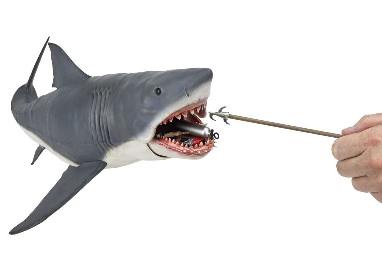Jaws 50th Anniversary 12" Action Figure – NECA Bruce Collectible by LAB7 Malta, Europe