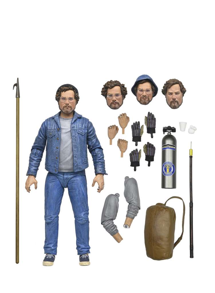 Jaws 50th Anniversary Hooper Amity Arrival Ultimate Action Figure – NECA by LAB7 Malta, Europe