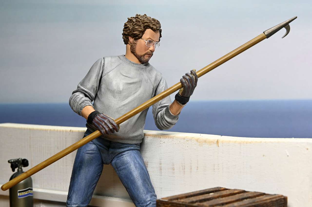 Jaws 50th Anniversary Hooper Amity Arrival Ultimate Action Figure – NECA by LAB7 Malta, Europe