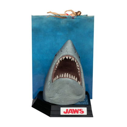 McFarlane - Jaws Movie Maniacs PVC Statue 50th Anniversary Edition 16 cm