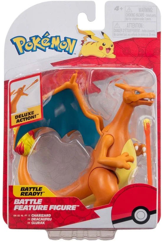 Jazwares Pokémon Charizard Action Figure 13cm by LAB7 Malta, Europe