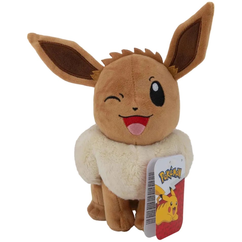 Jazwares Pokémon Eevee 8" Plush (20cm)
