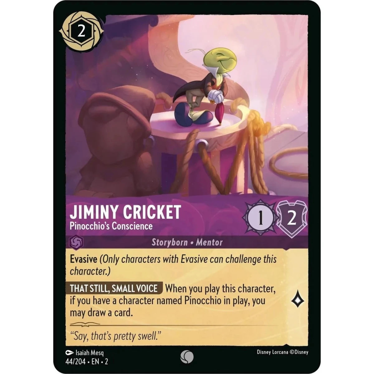 Jiminy Cricket - Pinocchio's Conscience (44/204) (Rise of the Floodborn) in Malta | LAB7