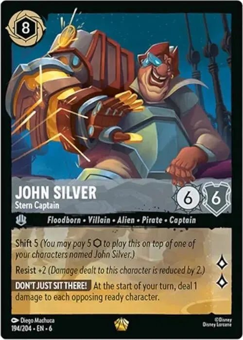 John Silver - Stern Captain (194/204) (Azurite Sea) in Malta | LAB7