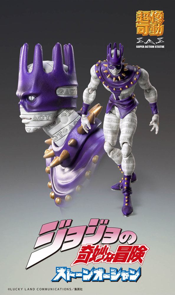 JoJo's Bizarre Adventure Part6 Stone Ocean Action Figure Chozokado (Ws) by LAB7 Malta, Europe