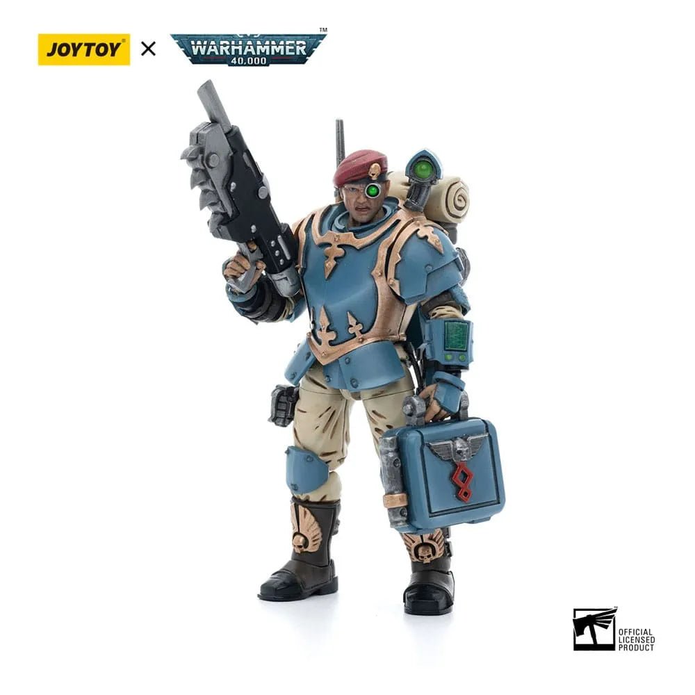 Warhammer 40k Action Figure 1/18 Astra Militarum Tempestus Scions Command Squad 55th Kappic Eagles Medic 12 cm in Malta | LAB7