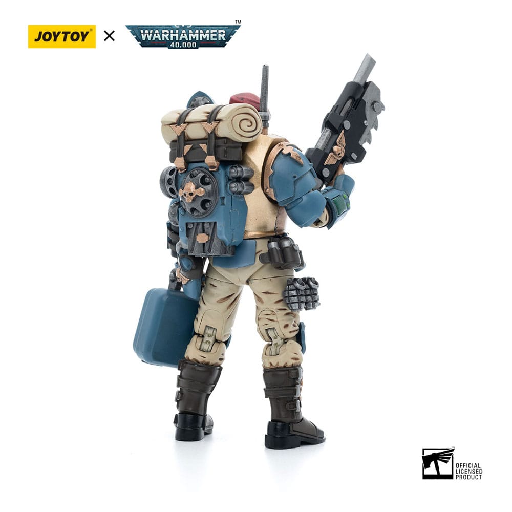 Warhammer 40k Action Figure 1/18 Astra Militarum Tempestus Scions Command Squad 55th Kappic Eagles Medic 12 cm in Malta | LAB7