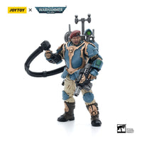 Warhammer 40k Action Figure 1/18 Astra Militarum Tempestus Scions Command Squad 55th Kappic Eagles Vox Operator by LAB7 Malta