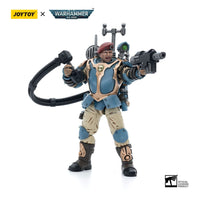 Warhammer 40k Action Figure 1/18 Astra Militarum Tempestus Scions Command Squad 55th Kappic Eagles Vox Operator by LAB7 Malta