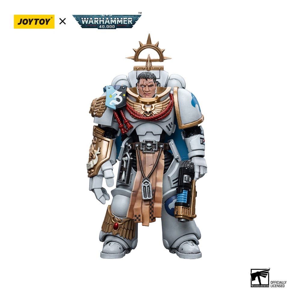Warhammer 40k Action Figure 1/18 Space Marines White Consuls Captain Messinius 12 cm in Malta | LAB7