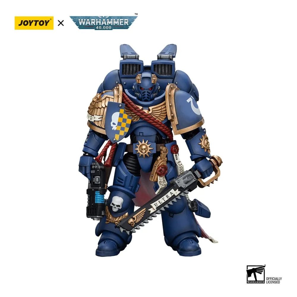 Warhammer 40k Action Figure 1/18 Ultramarines Captain With Jump Pack 12 cm in Malta | LAB7