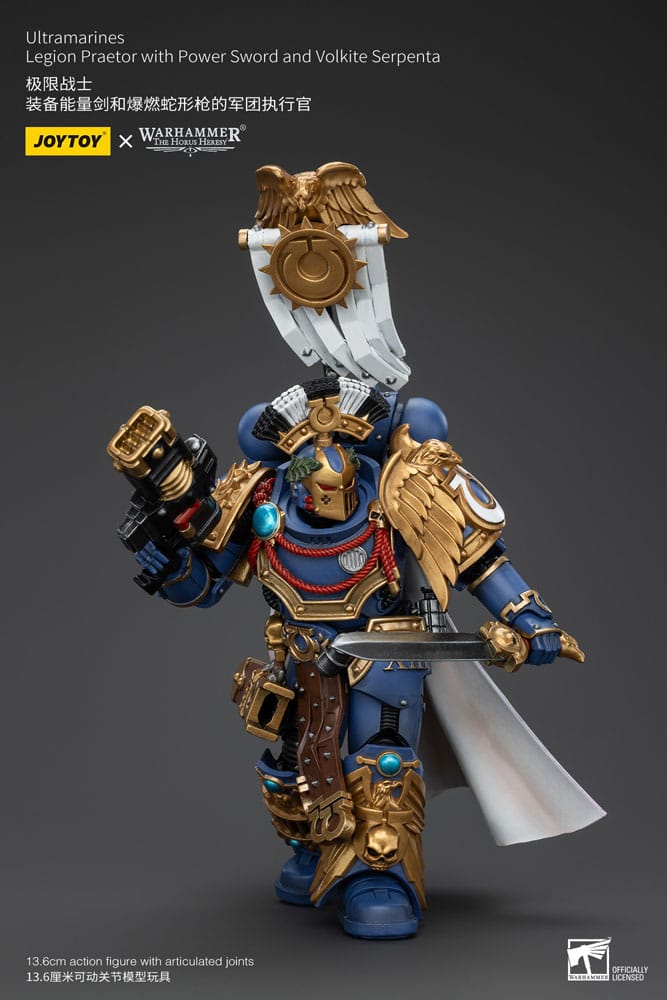 Warhammer Horus Heresy Ultramarines Praetor Action Figure 20cm in Malta | LAB7
