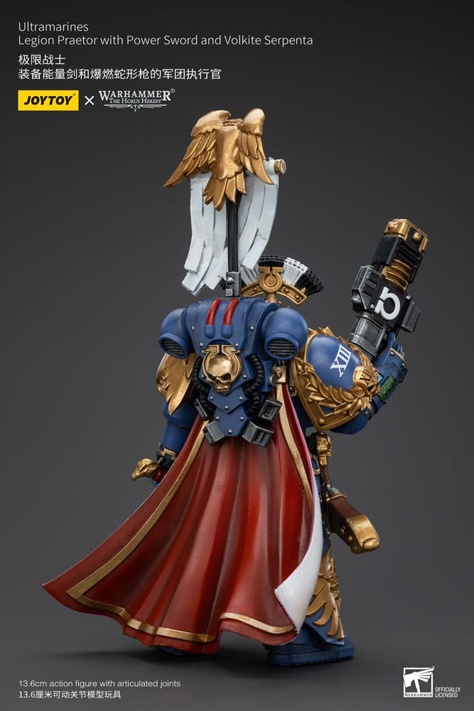 Warhammer Horus Heresy Ultramarines Praetor Action Figure 20cm by LAB7 Malta, Europe