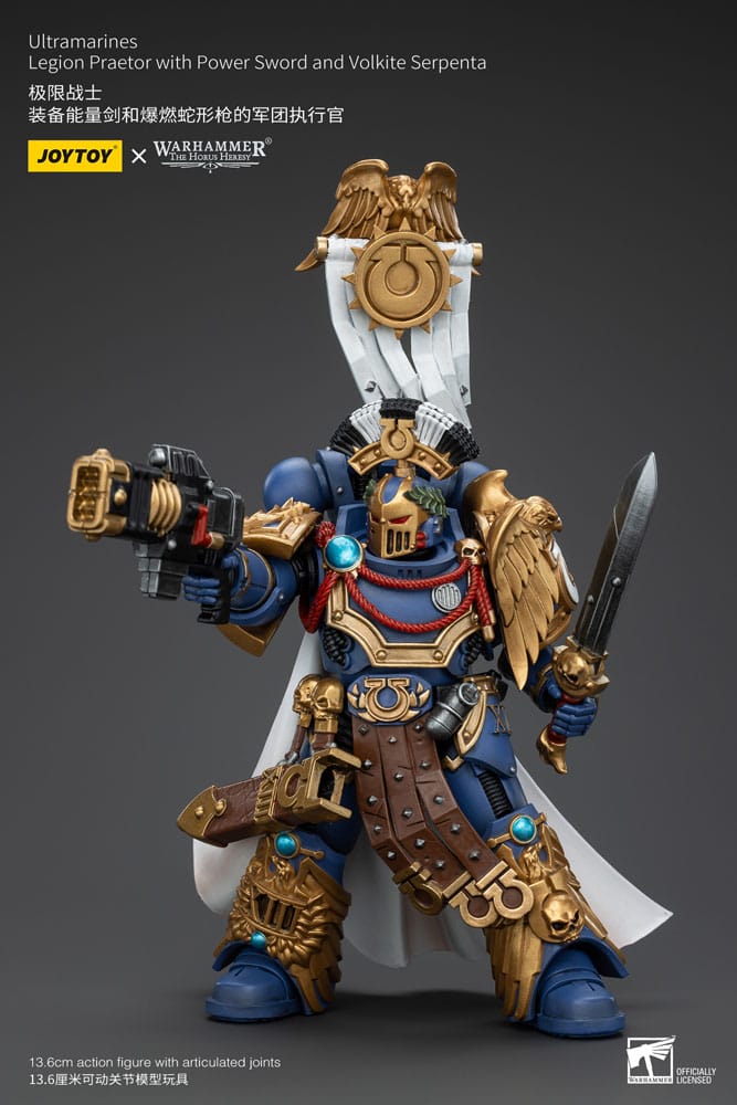 Warhammer Horus Heresy Ultramarines Praetor Action Figure 20cm by LAB7 Malta, Europe