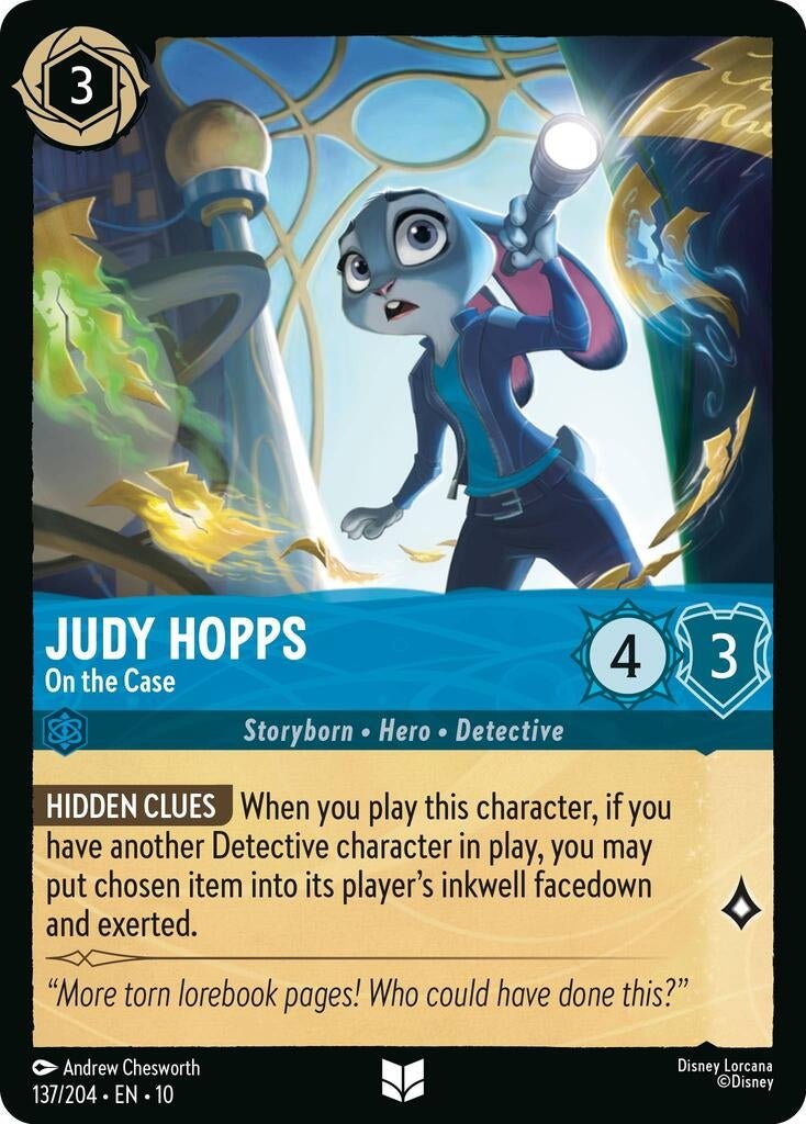 Judy Hopps - On the Case (137/204) (Whispers in the Well) in Malta | LAB7