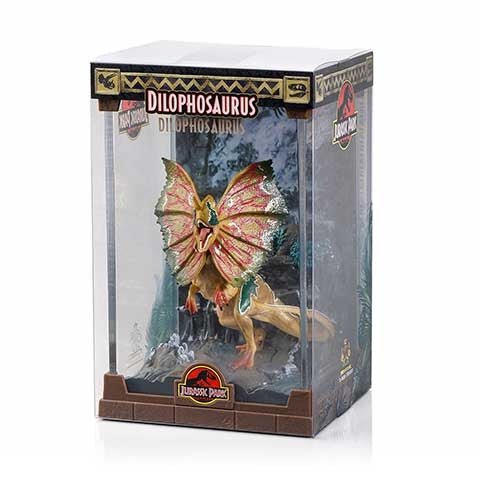 Jurassic Park Dilophosaurus PVC Diorama Figure 18cm in Malta | LAB7