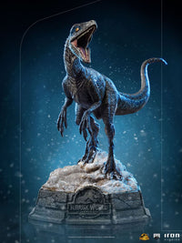 Jurassic World Dominion Art Scale Statue 1/10 Blue 19 cm by LAB7 Malta, Europe