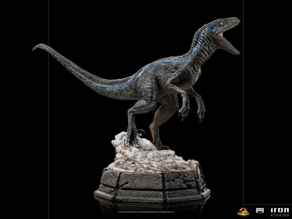 Jurassic World Dominion Art Scale Statue 1/10 Blue 19 cm by LAB7 Malta, Europe