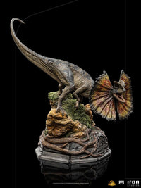 Jurassic World Dominion Art Scale Statue 1/10 Dilophosaurus 13 cm by LAB7 Malta, Europe