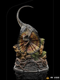 Jurassic World Dominion Art Scale Statue 1/10 Dilophosaurus 13 cm by LAB7 Malta, Europe