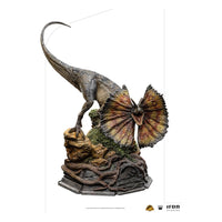 Jurassic World Dominion Art Scale Statue 1/10 Dilophosaurus 13 cm by LAB7 Malta, Europe