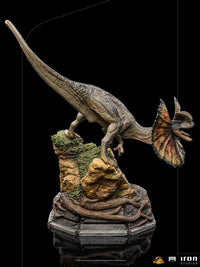 Jurassic World Dominion Art Scale Statue 1/10 Dilophosaurus 13 cm by LAB7 Malta, Europe