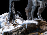 Jurassic World Dominion Deluxe Art Scale Statue 1/10 Blue & Beta by LAB7 Malta, Europe