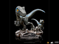 Jurassic World Dominion Mini Co. PVC Figure Blue and Beta 13 cm by LAB7 Malta, Europe