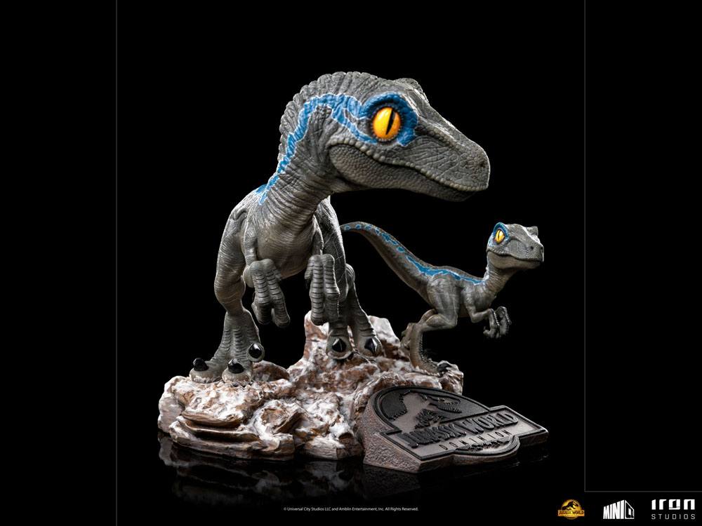Jurassic World Dominion Mini Co. PVC Figure Blue and Beta 13 cm by LAB7 Malta, Europe