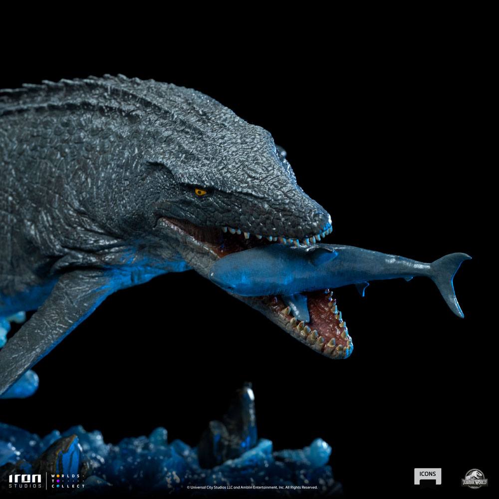 Jurassic World Icons Statue Mosasaurus 16 cm by LAB7 Malta, Europe