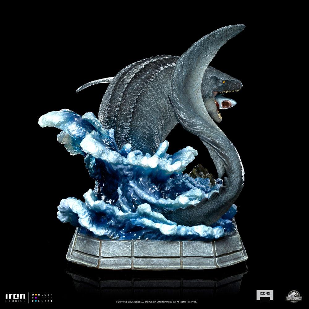 Jurassic World Icons Statue Mosasaurus 16 cm by LAB7 Malta, Europe