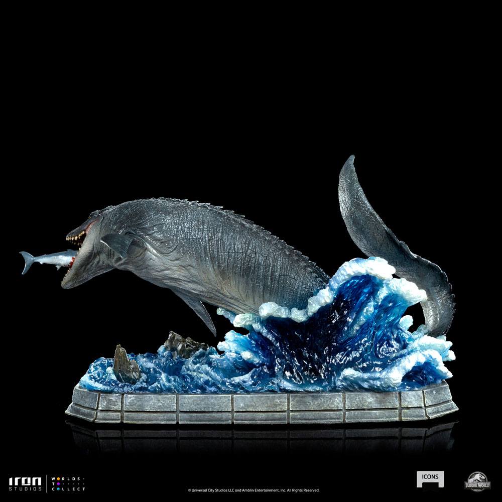 Iron Studios - Jurassic World Icons Statue Mosasaurus 16 cm