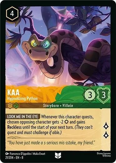 Kaa - Hypnotizing Python (21/204) (Reign of Jafar) in Malta | LAB7